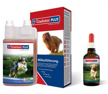 GladiatorPLUS Hund - die Milieufütterung